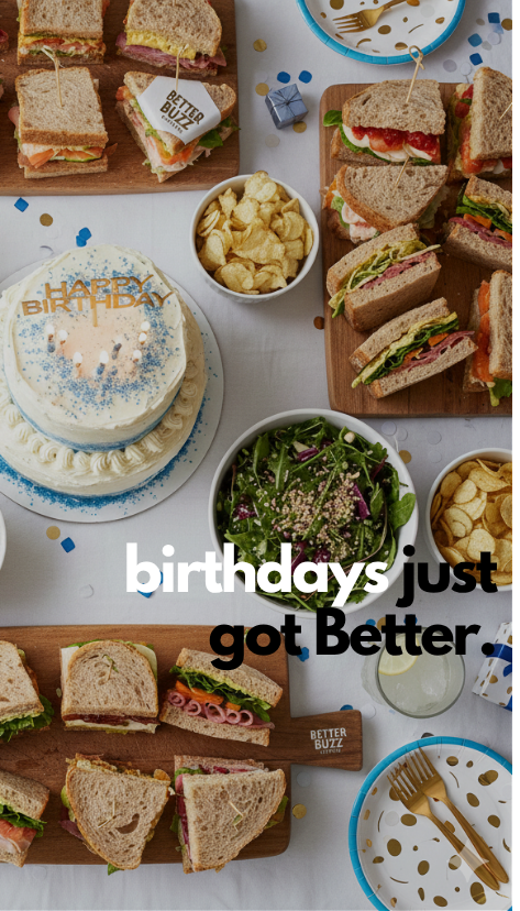 Better Buzz Birthday campaign