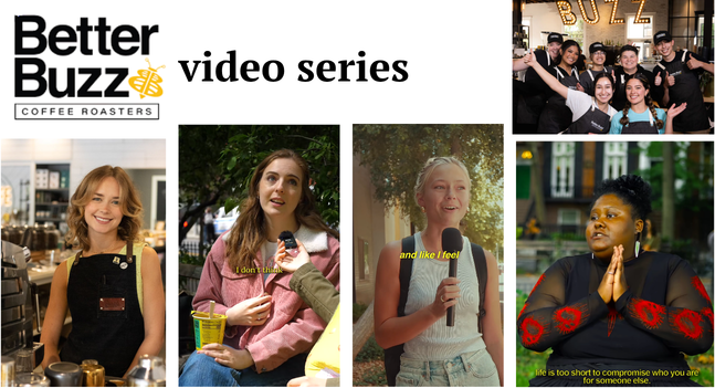 Better Buzz video series concept